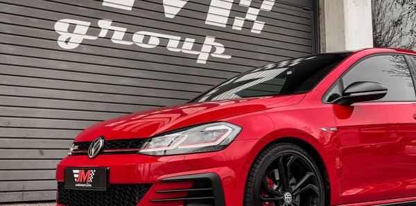 VOLKSWAGEN GOLF GTI TCR DSG7 -ROJO TORNADO, IMPECABLE ESTADO-