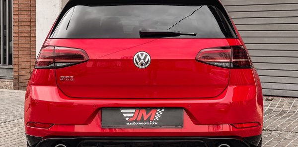 VOLKSWAGEN GOLF GTI TCR DSG7 -ROJO TORNADO, IMPECABLE ESTADO-