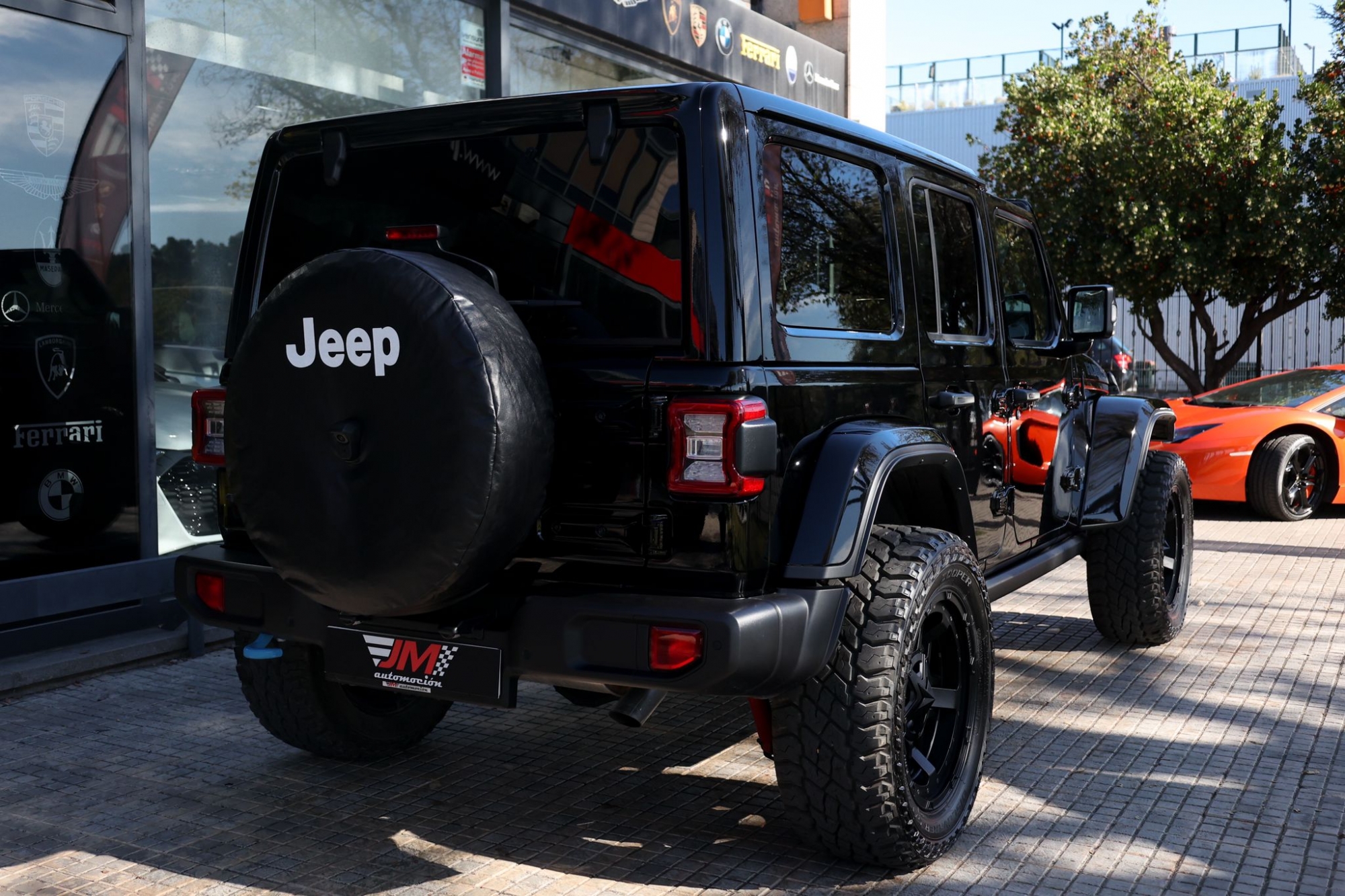 JEEP WRANGLER UNLIMITED RUBICON 4xE -NACIONAL, DISTINTIVO 0-